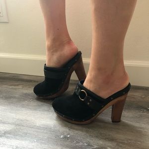 Ralph Lauren heeled clogs